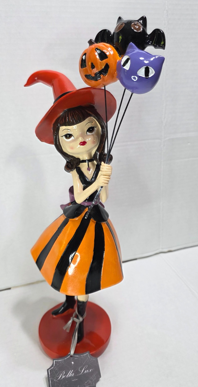 Viral Bella Lux Witch Girl with Balloons NWT